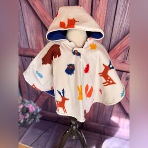 Adorable Hooded Car Seat Poncho